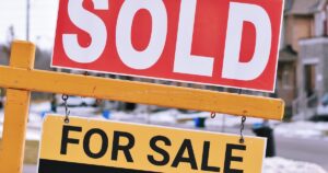 sold property for sale sign