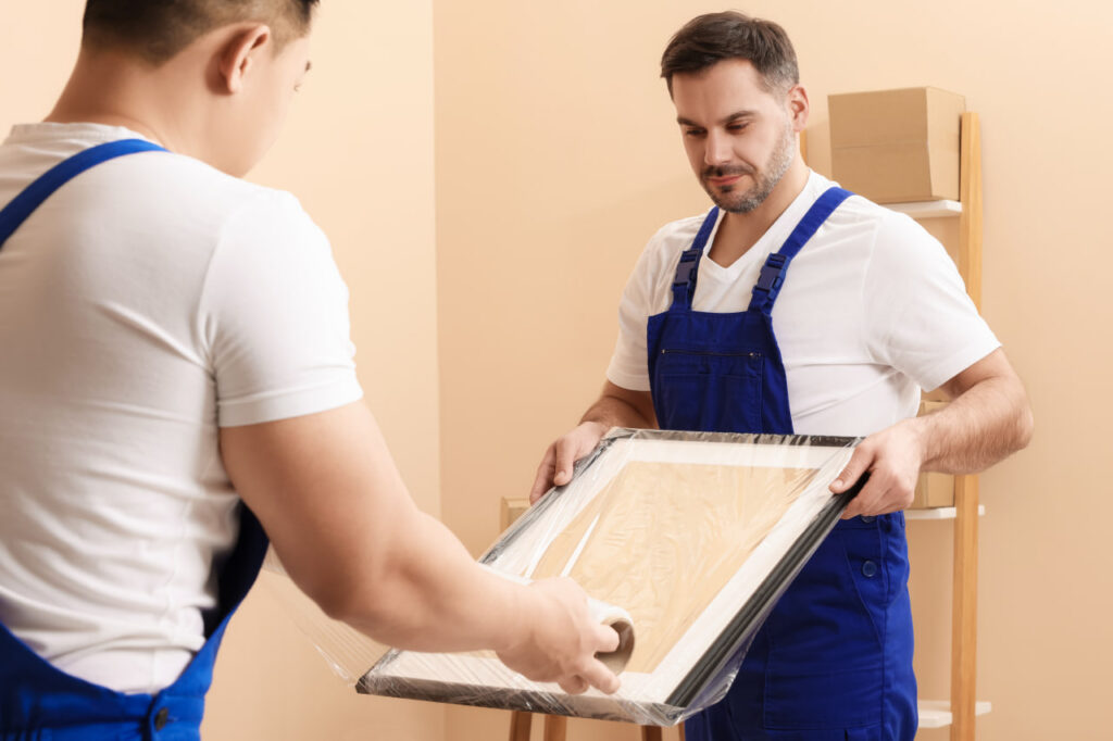 Full service movers using professional packing services as a way of buying back time during a move.